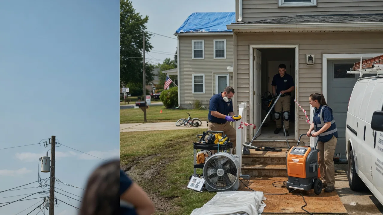 Water Damage Repair in West Milford, WV near me